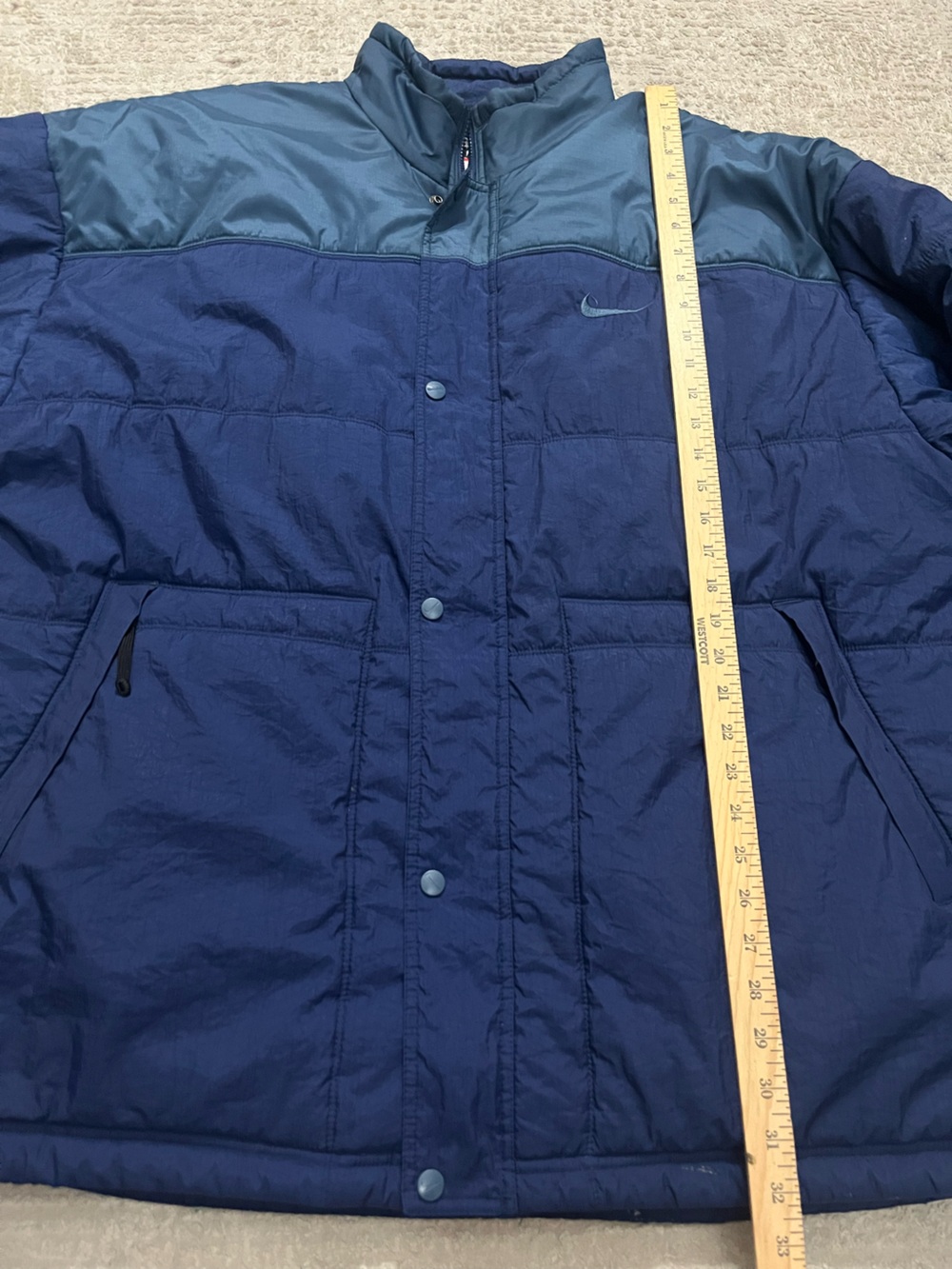 Vintage Nike Oversized Puffer Jacket Coat - Picture 3 of 7